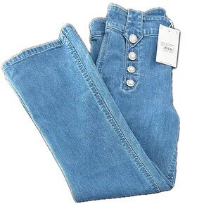 NEW Derek Lam 10 Crosby Robertson Flare Denim Sailor Jeans Wm Size 27 LAST PAIR